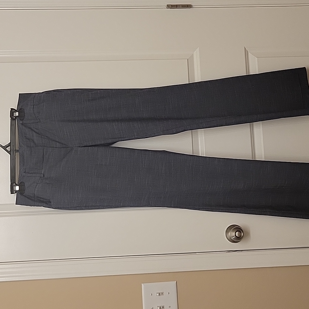 7th Avenue Suiting Collection New York & Company Dress Slacks Pants Navy, Size 8